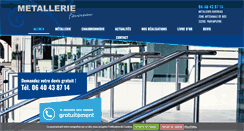 Desktop Screenshot of metallerie-favereau.com